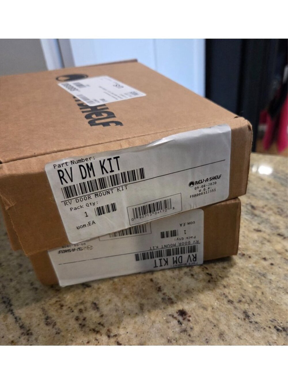 Lot of 2 Rev-A-Shelf Door Mounting Kit RV-DM17KIT-5 New